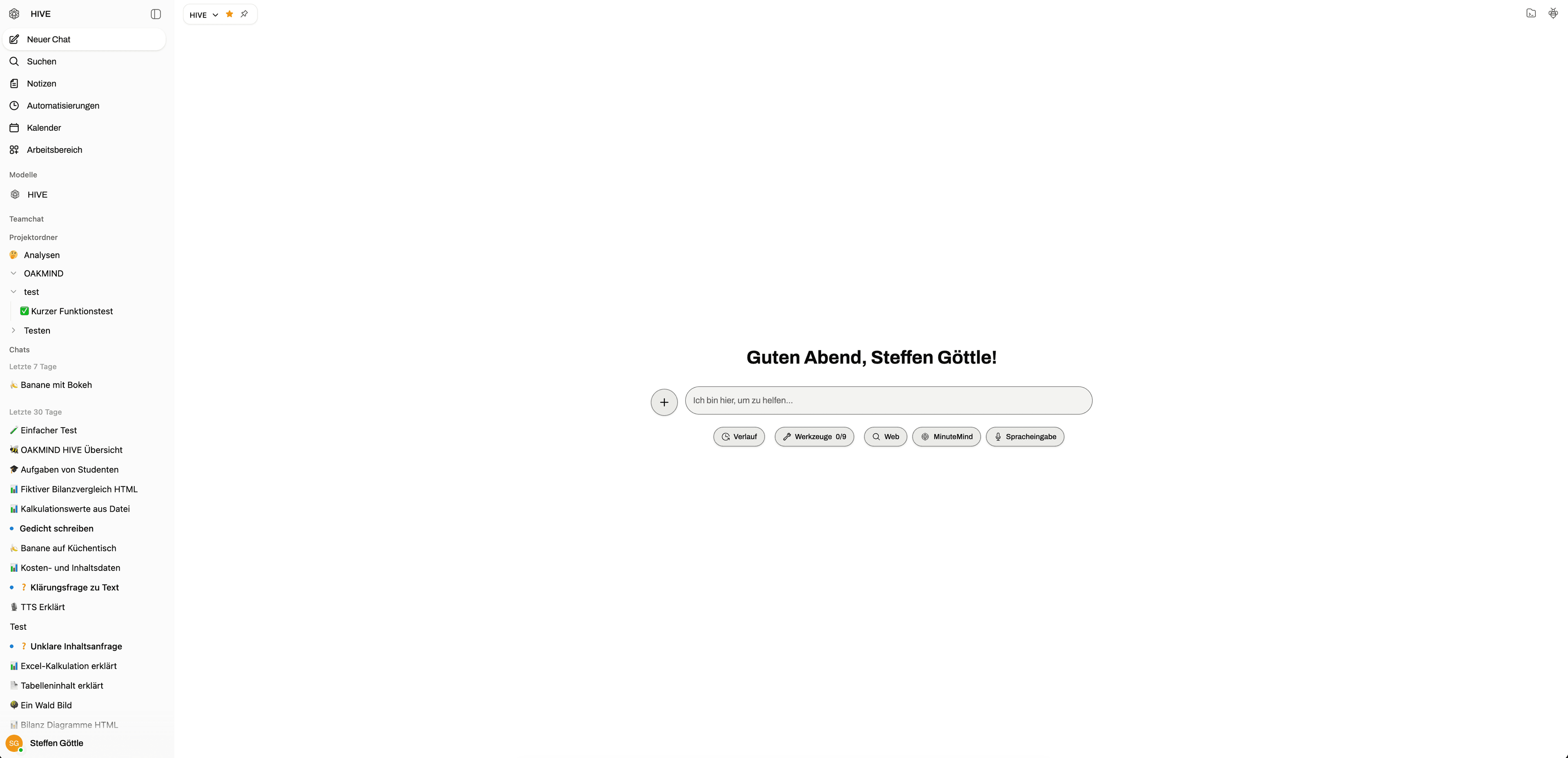 HIVE Plattform: Recherche mit Quellenangaben